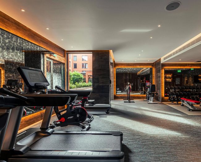 Gym at The Fellows hotel